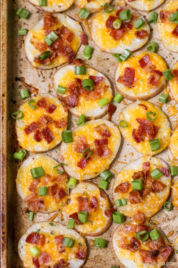 Baked Potato Rounds by Lil' Luna