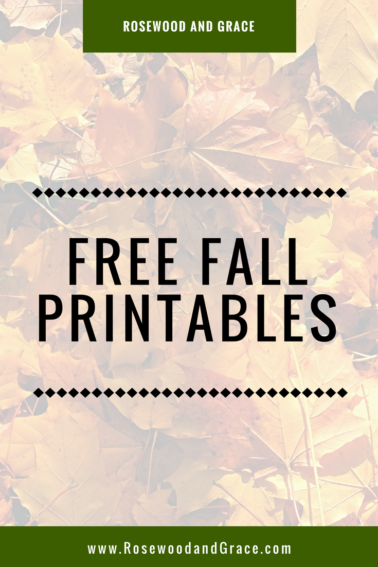 Fall is upon us and there is a crispness in the air. To celebrate, I've created three free fall printables for you to print and add to your fall decor! 