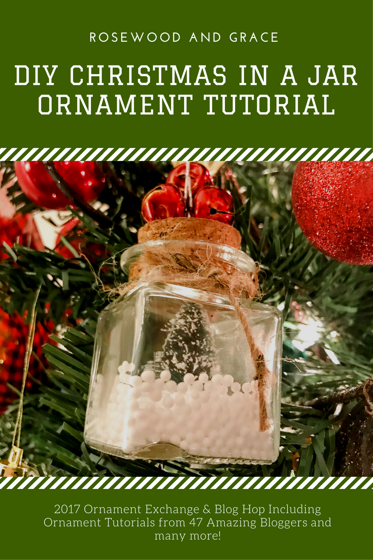 Welcome to the 2017 Ornament Exchange & Blog Hop! This year, there are 47 amazing bloggers participating in the exchange featuring their DIY ornaments! Come check out all the ornaments and be sure to add a link back to your own DIY Christmas ornament!